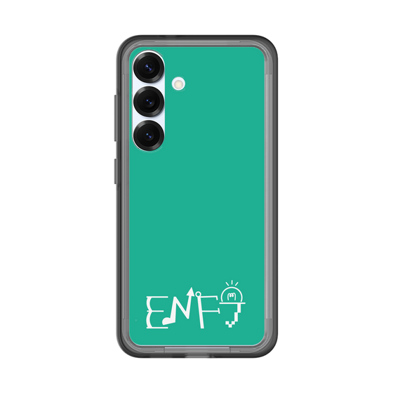 Slim Protection Premium Case［ Original - ENFJ Protagonist - Alphabet - Green ］
