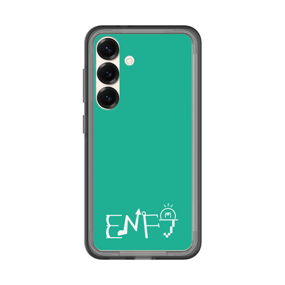Slim Protection Premium Case［ Original - ENFJ Protagonist - Alphabet - Green ］