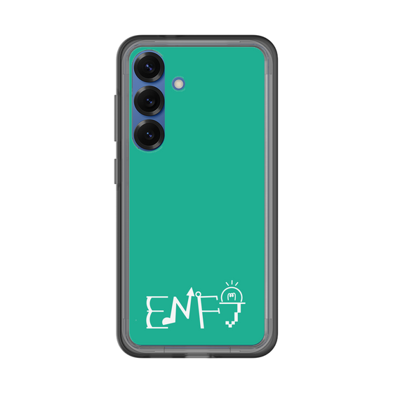 Slim Protection Premium Case［ Original - ENFJ Protagonist - Alphabet - Green ］