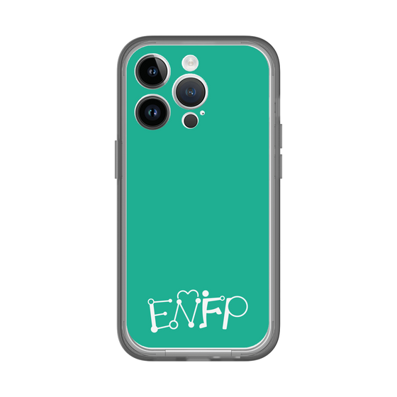 Slim Protection Premium Case［ オリジナル - ENFP 運動家 - アルファベット - Green ］