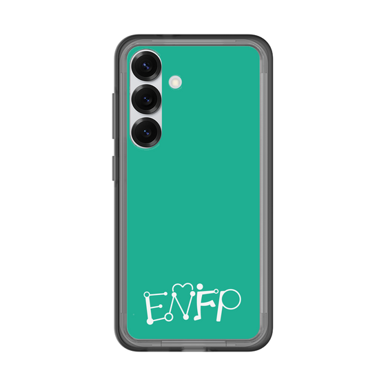 Slim Protection Premium Case［ Original - ENFP Campaigner - Alphabet - Green ］