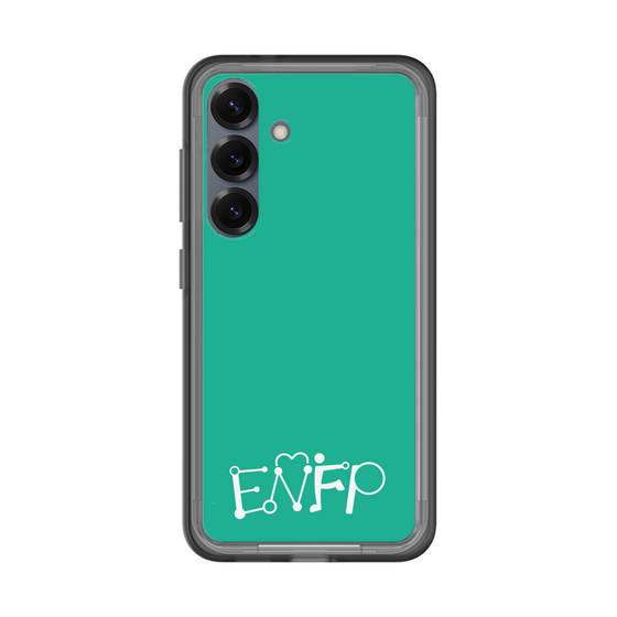 Slim Protection Premium Case［ Original - ENFP Campaigner - Alphabet - Green ］
