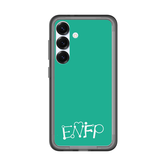 Slim Protection Premium Case［ Original - ENFP Campaigner - Alphabet - Green ］