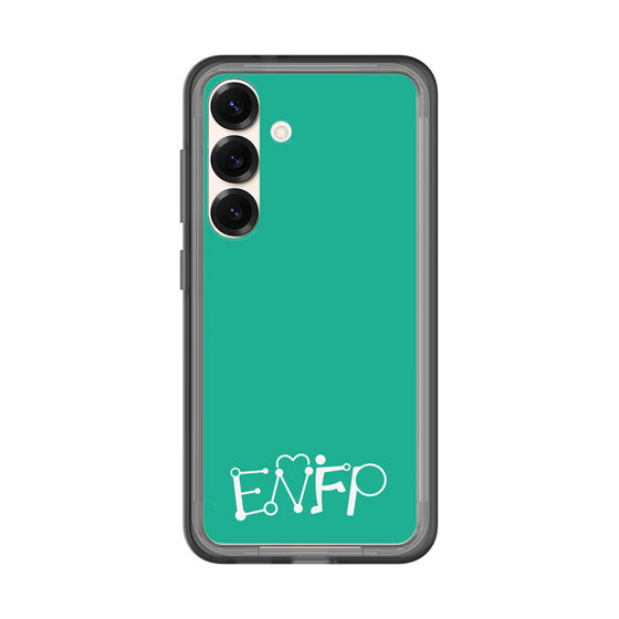 Slim Protection Premium Case［ Original - ENFP Campaigner - Alphabet - Green ］