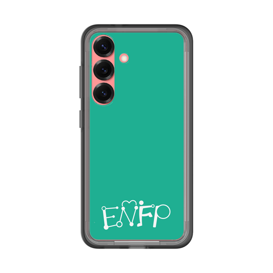 Slim Protection Premium Case［ Original - ENFP Campaigner - Alphabet - Green ］
