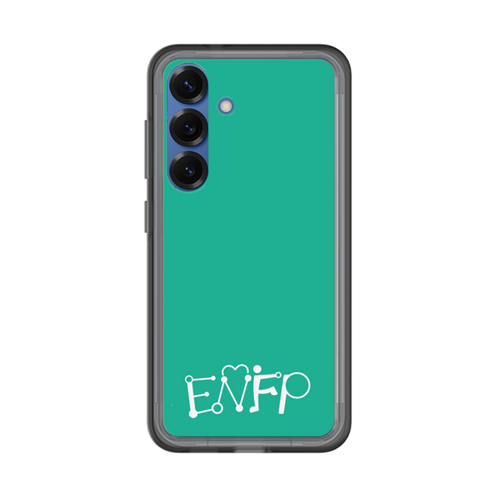 Slim Protection Premium Case［ Original - ENFP Campaigner - Alphabet - Green ］