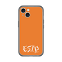 Slim Protection Premium Case［ オリジナル - ESTP 起業家 - アルファベット - Orange ］