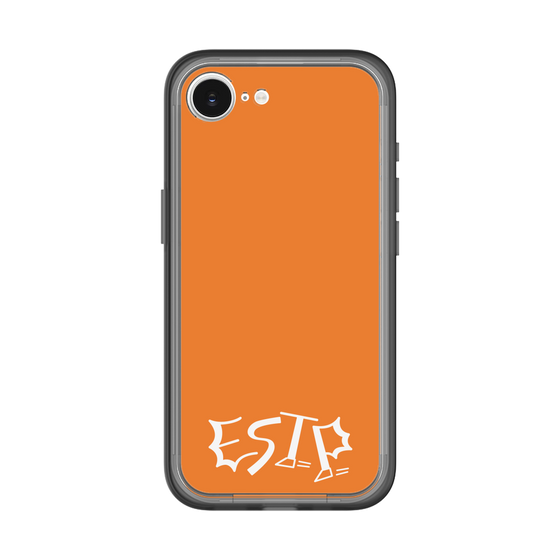 Slim Protection Premium Case［ Original - ESTP Entrepreneur - Alphabet - Orange ］