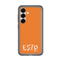 Slim Protection Premium Case［ Original - ESTP Entrepreneur - Alphabet - Orange ］