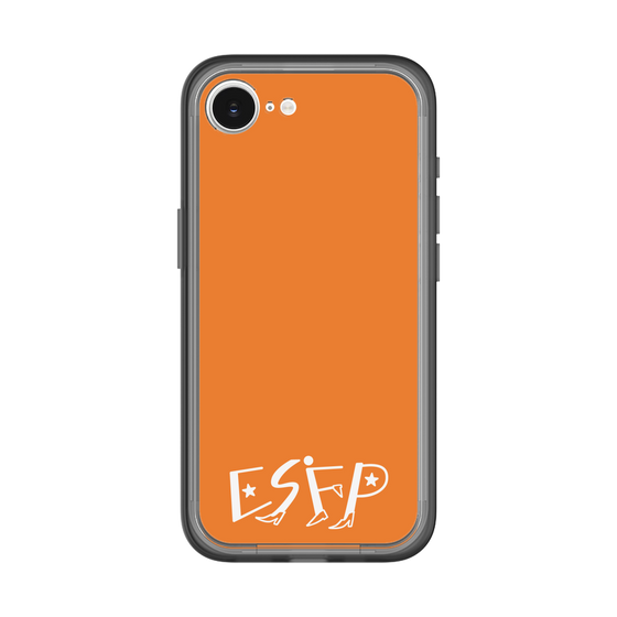 Slim Protection Premium Case［ Original - ESFP Entertainer - Alphabet - Orange ］