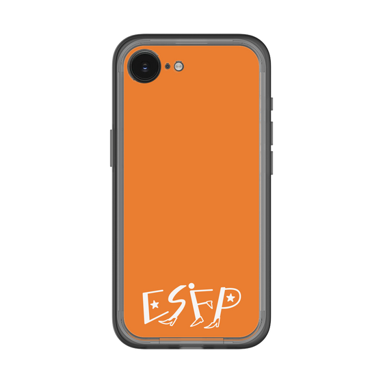 Slim Protection Premium Case［ Original - ESFP Entertainer - Alphabet - Orange ］