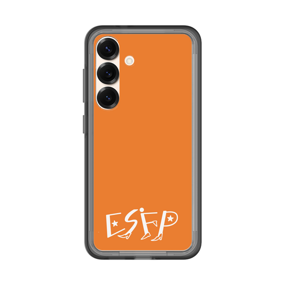 Slim Protection Premium Case［ Original - ESFP Entertainer - Alphabet - Orange ］