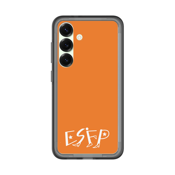 Slim Protection Premium Case［ Original - ESFP Entertainer - Alphabet - Orange ］