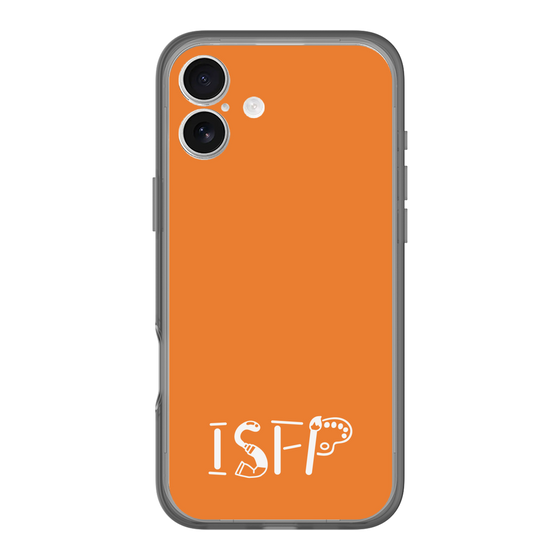 Slim Protection Premium Case［ オリジナル - ISFP 冒険家 - アルファベット - Orange ］