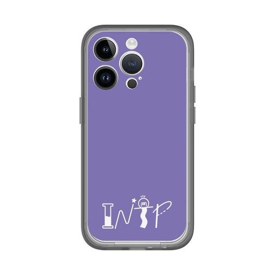 Slim Protection Premium Case［ オリジナル - INTP 論理学者 - アルファベット - Purple ］