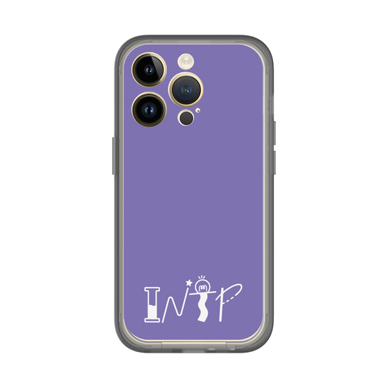 Slim Protection Premium Case［ オリジナル - INTP 論理学者 - アルファベット - Purple ］