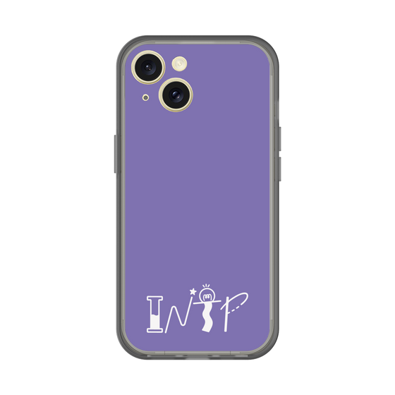 Slim Protection Premium Case［ オリジナル - INTP 論理学者 - アルファベット - Purple ］