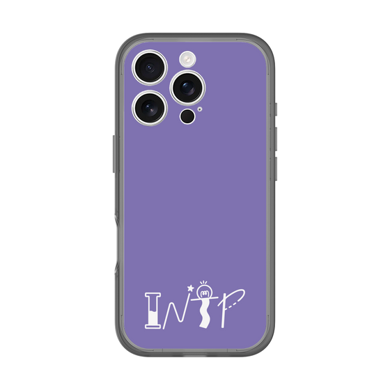 Slim Protection Premium Case［ オリジナル - INTP 論理学者 - アルファベット - Purple ］