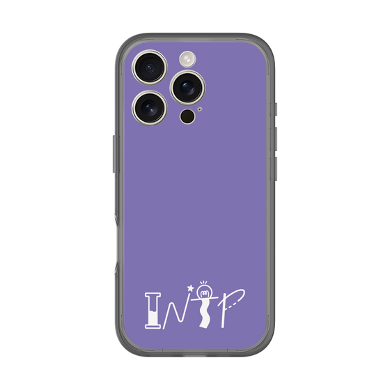 Slim Protection Premium Case［ オリジナル - INTP 論理学者 - アルファベット - Purple ］