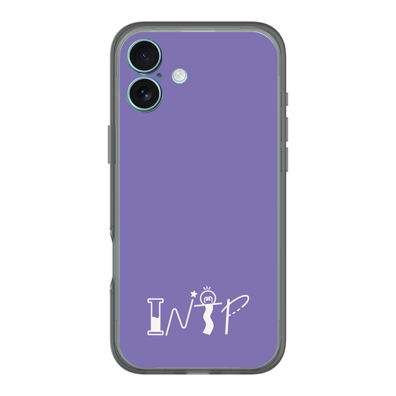 Slim Protection Premium Case［ オリジナル - INTP 論理学者 - アルファベット - Purple ］