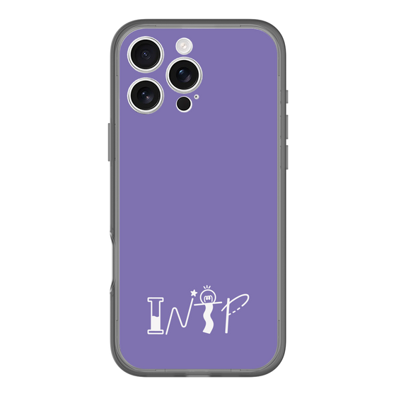 Slim Protection Premium Case［ オリジナル - INTP 論理学者 - アルファベット - Purple ］