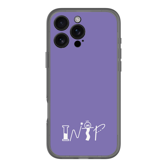 Slim Protection Premium Case［ オリジナル - INTP 論理学者 - アルファベット - Purple ］