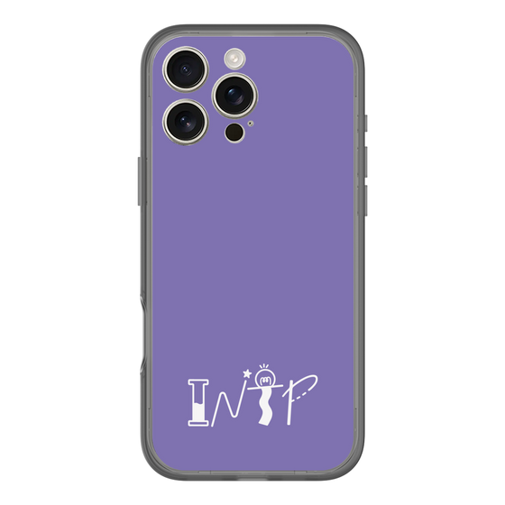 Slim Protection Premium Case［ オリジナル - INTP 論理学者 - アルファベット - Purple ］