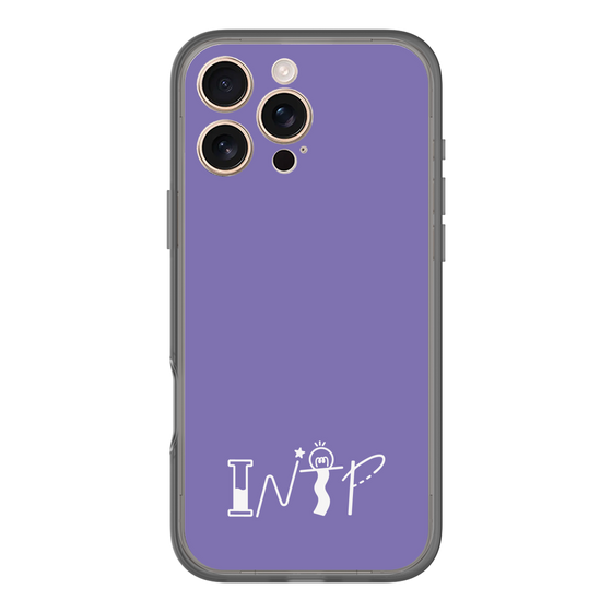 Slim Protection Premium Case［ オリジナル - INTP 論理学者 - アルファベット - Purple ］