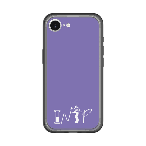 Slim Protection Premium Case［ Original - INTP Logician - Alphabet - Purple ］