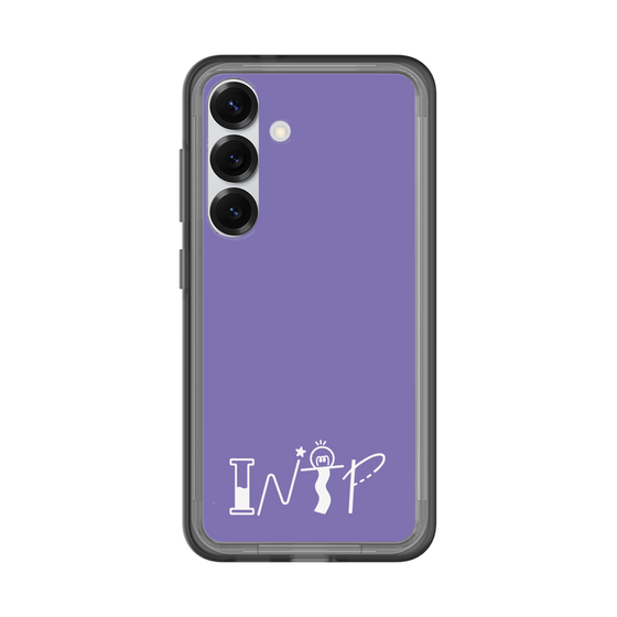 Slim Protection Premium Case［ Original - INTP Logician - Alphabet - Purple ］