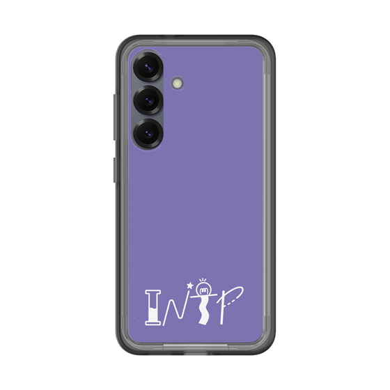 Slim Protection Premium Case［ Original - INTP Logician - Alphabet - Purple ］