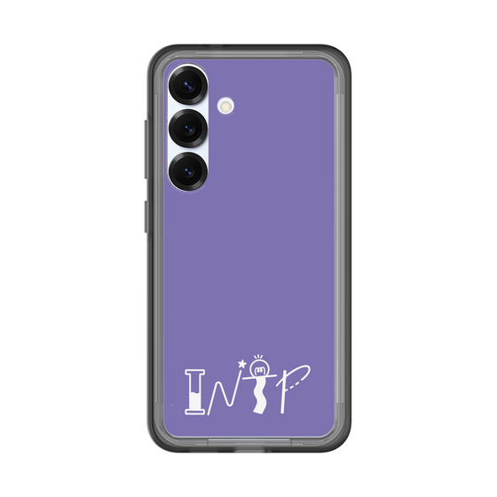 Slim Protection Premium Case［ Original - INTP Logician - Alphabet - Purple ］