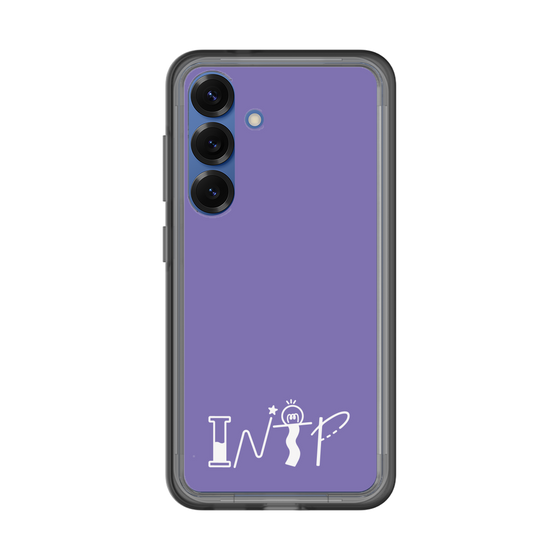 Slim Protection Premium Case［ Original - INTP Logician - Alphabet - Purple ］