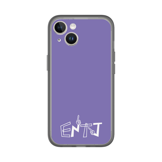 Slim Protection Premium Case［ オリジナル - ENTJ 指揮官 - アルファベット - Purple ］