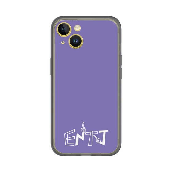 Slim Protection Premium Case［ オリジナル - ENTJ 指揮官 - アルファベット - Purple ］