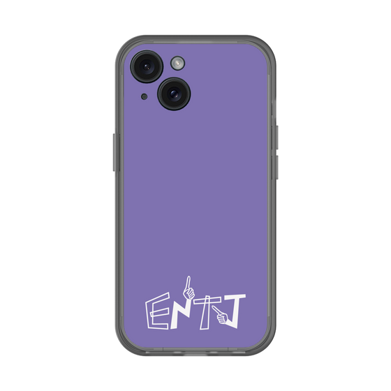 Slim Protection Premium Case［ オリジナル - ENTJ 指揮官 - アルファベット - Purple ］
