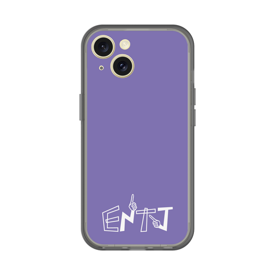 Slim Protection Premium Case［ オリジナル - ENTJ 指揮官 - アルファベット - Purple ］