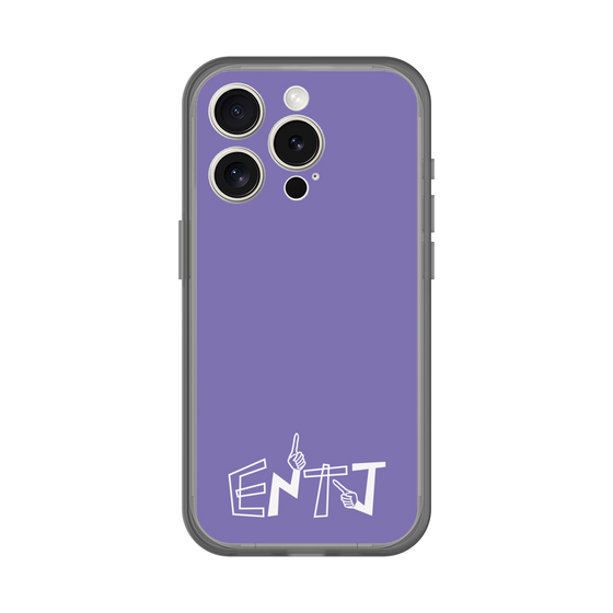 Slim Protection Premium Case［ オリジナル - ENTJ 指揮官 - アルファベット - Purple ］