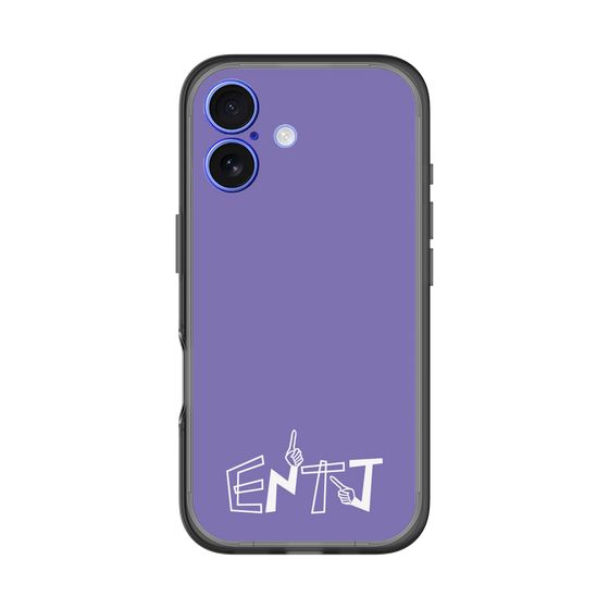 Slim Protection Premium Case［ オリジナル - ENTJ 指揮官 - アルファベット - Purple ］