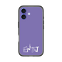 Slim Protection Premium Case［ オリジナル - ENTJ 指揮官 - アルファベット - Purple ］