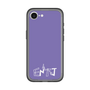 Slim Protection Premium Case［ Original - ENTJ Commander - Alphabet - Purple ］