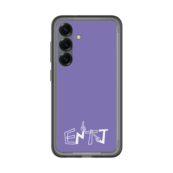 Slim Protection Premium Case［ Original - ENTJ Commander - Alphabet - Purple ］