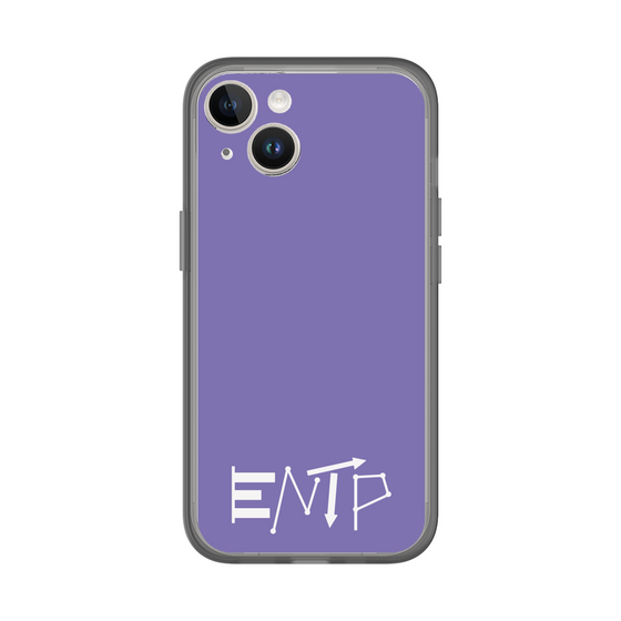 Slim Protection Premium Case［ オリジナル - ENTP 討論者 - アルファベット - Purple ］