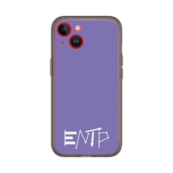 Slim Protection Premium Case［ オリジナル - ENTP 討論者 - アルファベット - Purple ］