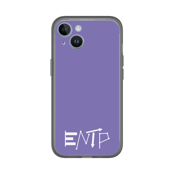 Slim Protection Premium Case［ オリジナル - ENTP 討論者 - アルファベット - Purple ］