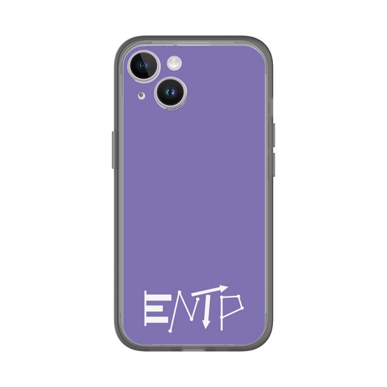 Slim Protection Premium Case［ オリジナル - ENTP 討論者 - アルファベット - Purple ］