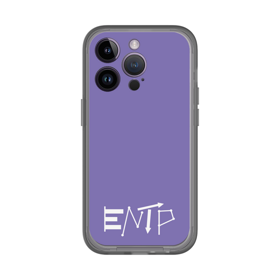 Slim Protection Premium Case［ オリジナル - ENTP 討論者 - アルファベット - Purple ］