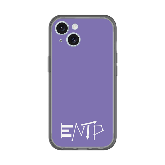 Slim Protection Premium Case［ オリジナル - ENTP 討論者 - アルファベット - Purple ］
