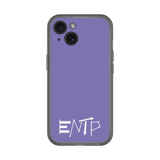 Slim Protection Premium Case［ オリジナル - ENTP 討論者 - アルファベット - Purple ］