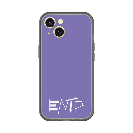 Slim Protection Premium Case［ オリジナル - ENTP 討論者 - アルファベット - Purple ］